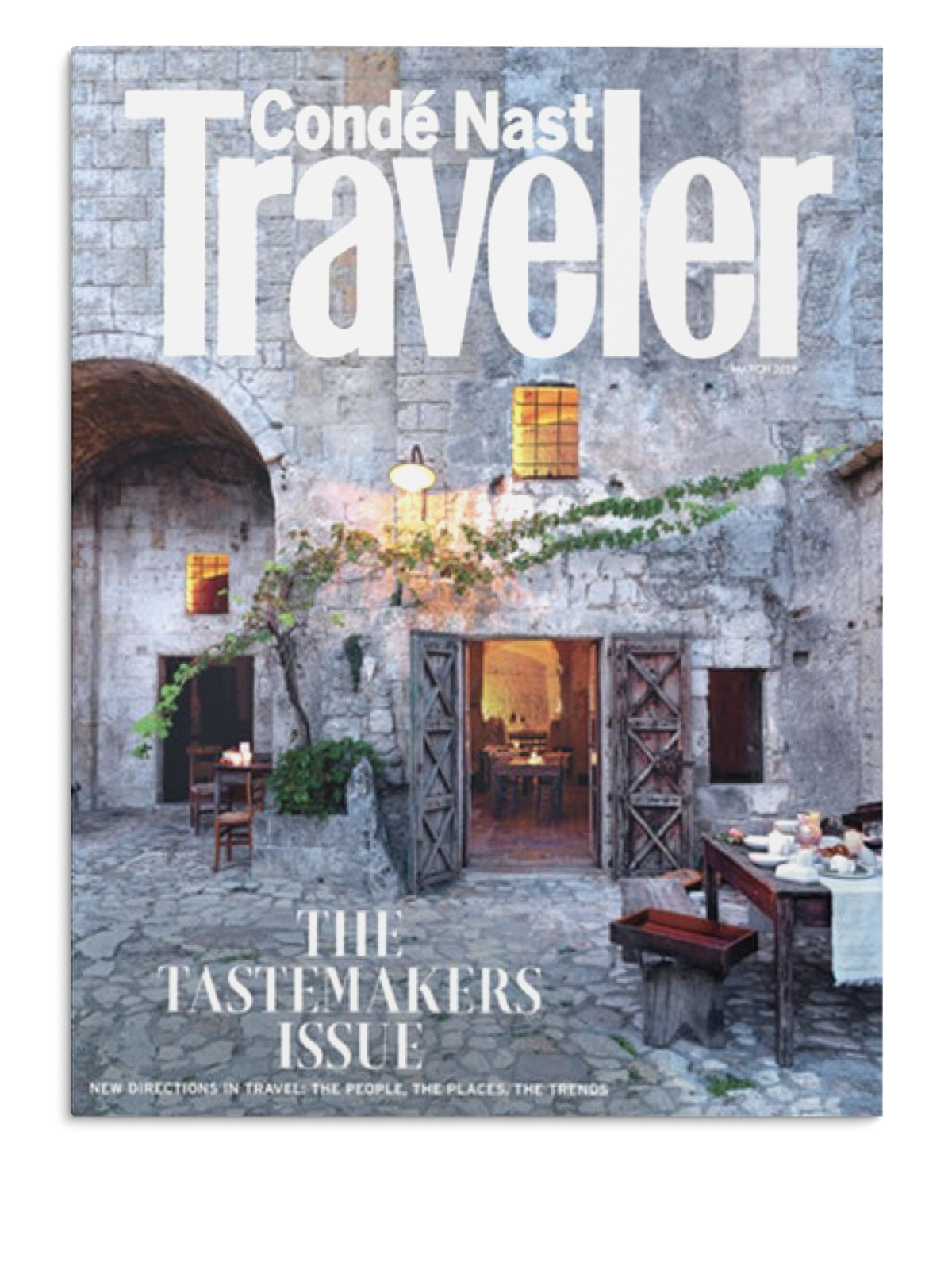 Your print ad in Conde Nast Traveler in your local market